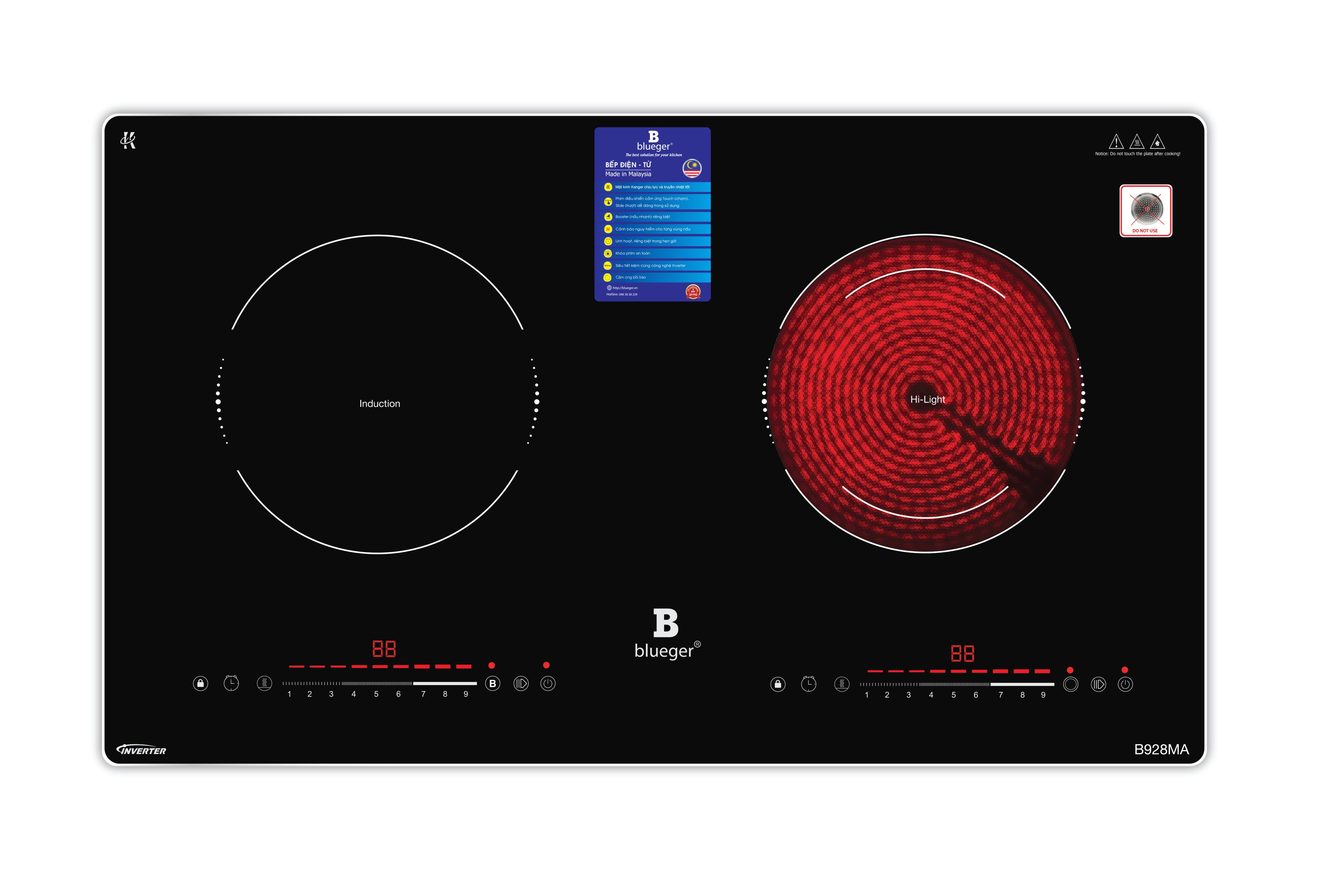 Bếp điện từ Blueger B928MA