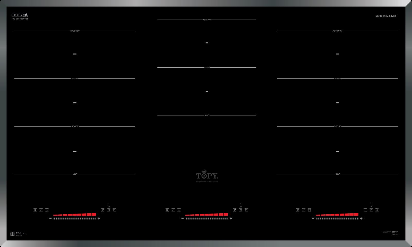 Bếp từ Topy TP - 868 Plus serial 4.0