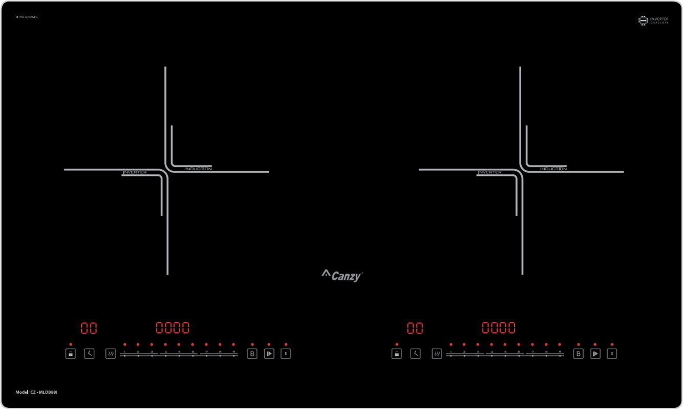 Bếp từ Canzy CZ-MLDB88I