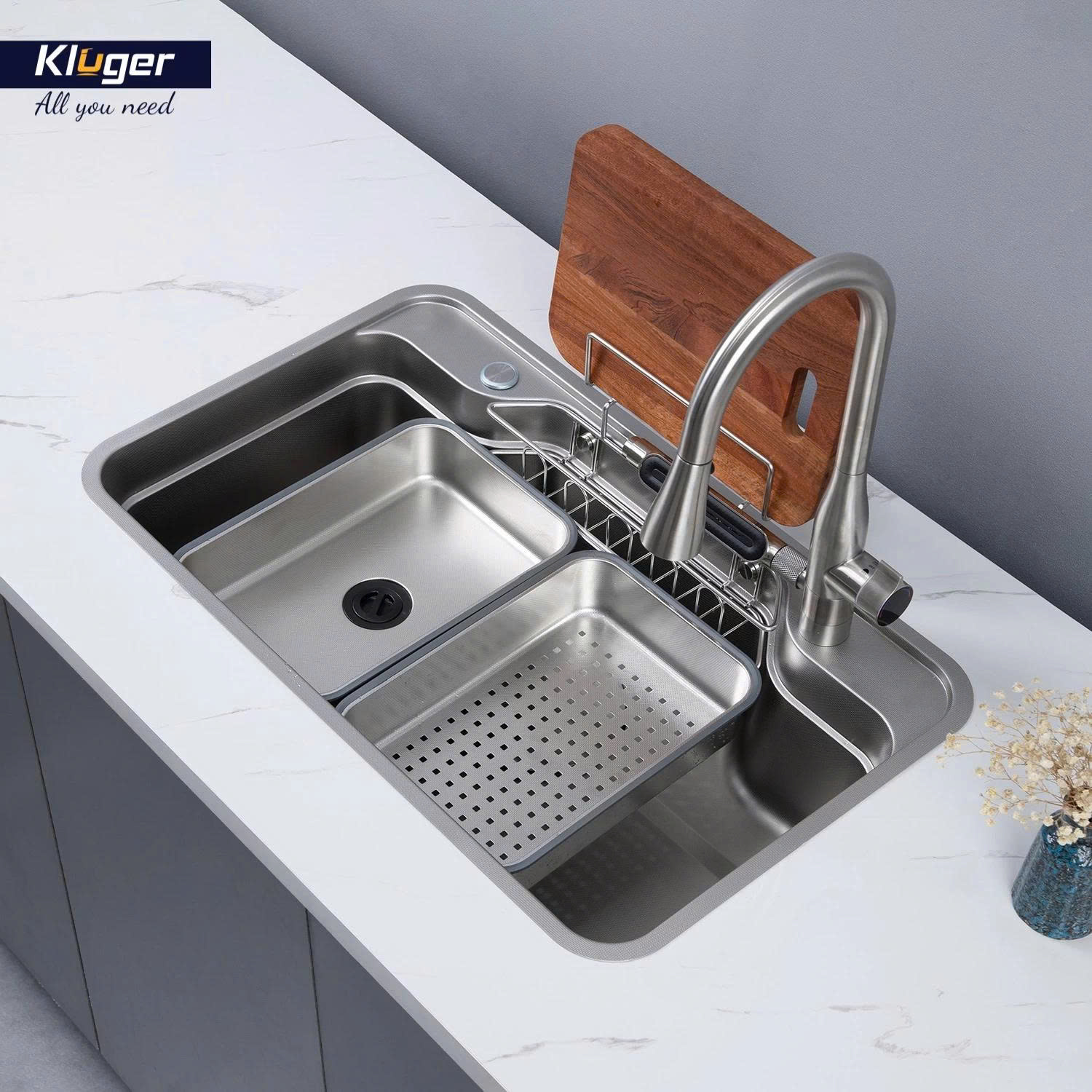 Chậu rửa bát Kluger KF7848FS – S78 Plus