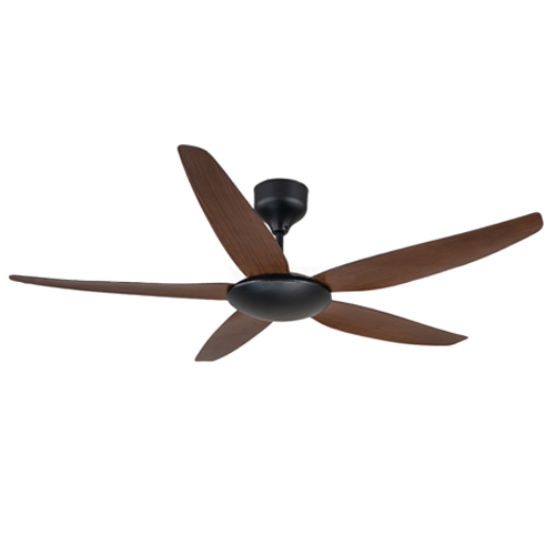 Quạt trần 5 cánh DCT fan 168 màu gỗ đậm