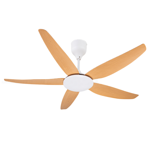 Quạt trần 5 cánh DCT fan 168 màu gỗ nhạt