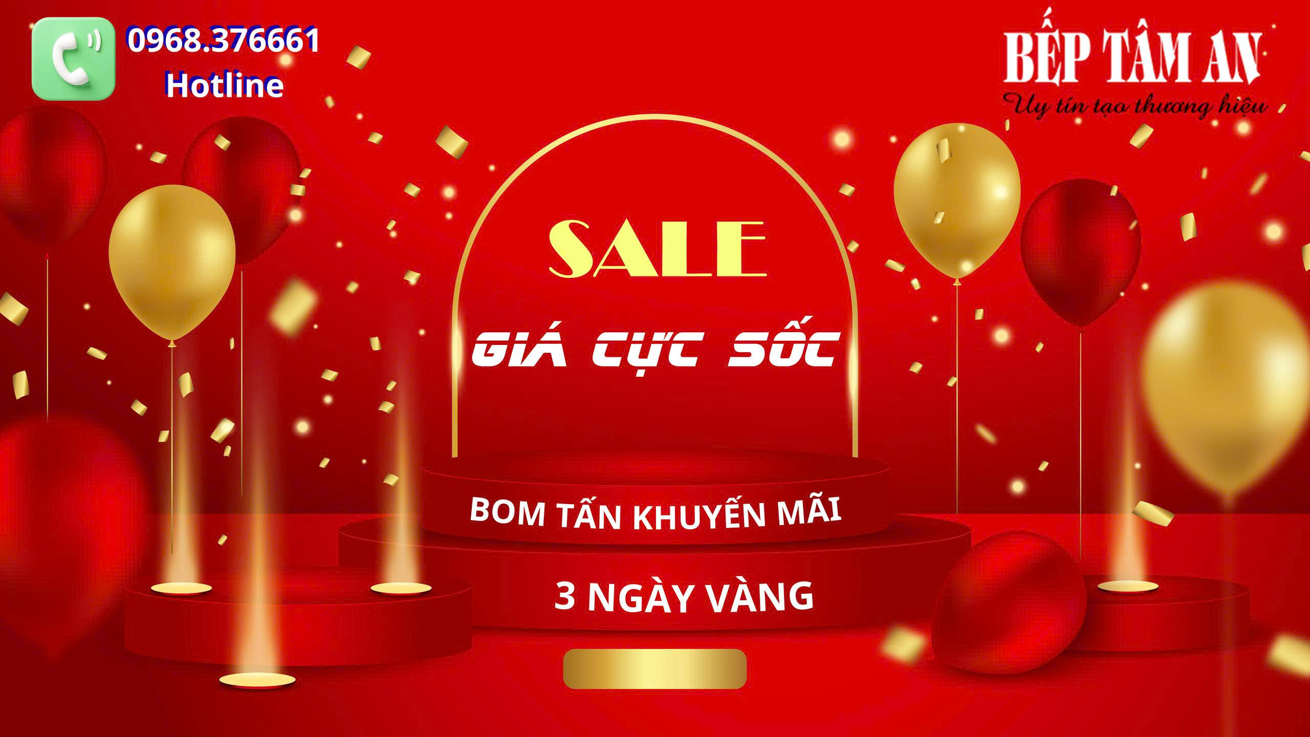 BOM TẤN KHUYẾN MÃI 3 NGÀY VÀNG